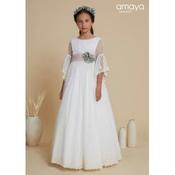 Ivory/Pink First Holy Communion Dress Style 617003MF image