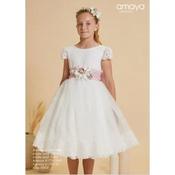 Ivory/Pink First Holy Communion Dress Style 616213MC image