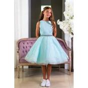 Shallow Blue Confirmation Dress Style Ko26745 image