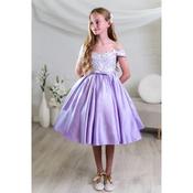 Lilac Confirmation Dress Style AL5872 image