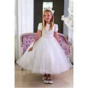 White First Holy Communion Dress Style IS26364 image