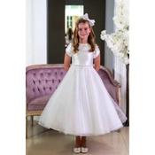 White First Holy Communion Dress Style IS26300 image