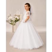 Sienna Rose White First Holy Communion Dress Style SR730 image