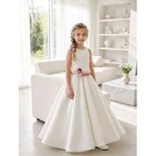 Ivory /Blush Rose Communion Dress C10 image