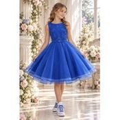 Jewellery Blue Lace/Tulle Confirmation Dress Style KO22532 image