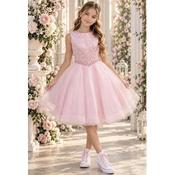 Flamingo Lace/Tulle Confirmation Dress Style Ko27664 image