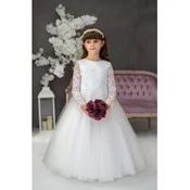 Handmade Ivory First Holy Communion Dress Style RHEA MCH