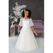 HANDMADE IVORY FIRST HOLY COMMUNION DRESS STYLE NEVAEH