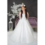 Handmade White First Holy Communion Dress Style CLAUDIA MCH