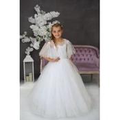 Handmade White First Holy Communion Dress Style OPHELIA MCH