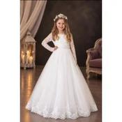 Handmade White First Holy Communion Dress Style CATHY MCH
