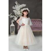HANDMADE IVORY FIRST HOLY COMMUNION DRESS STYLE DIANA MCH