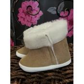Winter Boots in Beige for Baby Boy