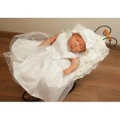 Cute Polka Dot White Christening/Birthday/Party/Special Occasion Dress  style Mimi image