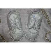 Satin Christening Shoes M017