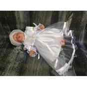 Stunning White Christening/Baptise/Special Occasion  Dress style Bella image