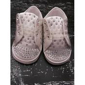 Couche Tot Ivory Christening/Special Occasions Diamonds Shoes Style 314119