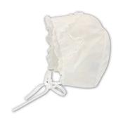 Sarah Louise Christening Ivory Baby Girl Bonnet Style 003603P