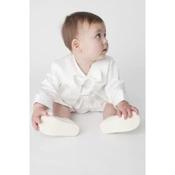 Boys Vivaki Ivory Christening Romper Style CR03 image