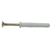 HAMMER SCREW &amp;amp; NYLON PLUG ZINC &amp;amp; YELLOW MINIBAG
