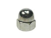 HEX DOME NUTS BRIGHT ZINC image