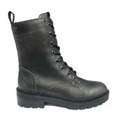 XTI Ladies Military Style Laced Flat Boot 143090 image