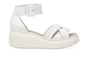 Rieker Ladies Chunky Wedge Velcro Sandal 64159-80