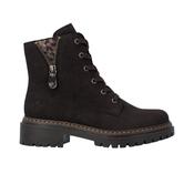 Rieker Ladies Laced Doc Style Flat Ankle Boot 72617-25 image