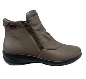 G-Comfort Ladies Flat Double Zip Ankle Boot P-9521GY image