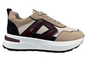 Donna Serena Ladies Platform Laced Shoe 3M5875DM