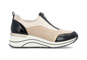 Remonte Ladies Front Zip Wedge Shoe DOT08-60
