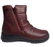 G-Comfort Flat Ladies Double Zip Ankle Boot C-10192S