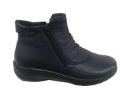 G-Comfort Ladies Double Zip Ankle Boot P-9521 Navy image