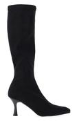 Miss Elastic Ladies Black Knee High Sock Boot 78041 image