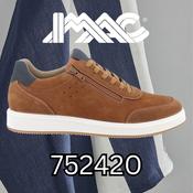 Imac Men's Casual Laced Zip Shoe 752420