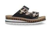 Rieker Ladies Wedge Slip On Mule Sandal V7955-00