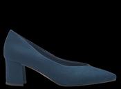 Marco Tozzi Ladies Navy V Cut  Heel Shoe 22416-41 805 image