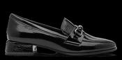 Marco Tozzi Ladies Slip On Block Heel Loafer Shoe 24252-47 018