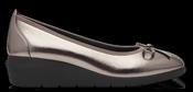 Jana Ladies High Wedge Slip On Pump Shoe 22162-43 915 image