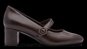 Jana Ladies Block Heel Strap Shoe 22701-47 304