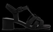 Jana Ladies Block Heel Sandal 28381-46 001 image