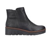 Rieker Ladies Low Wedge Ankle Boot X9165-00