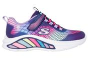 Skechers S-Light Rainbow Cruisers-Reflectin Girls Trainer 303722