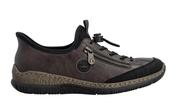 Rieker Ladies Slip On Elastic Laced Shoe N3267-25 image