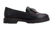 Rieker Ladies Slip On Loafer Shoe 45553-00 image