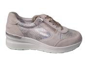 Easy B Bilberry Ladies 2V Wedge Laced Bunion Shoe 75423H image