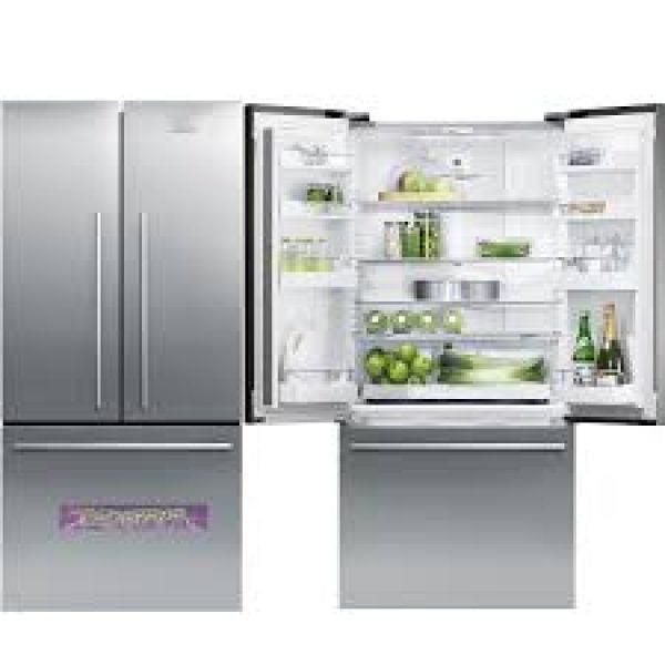 Fisher and Paykel Non Plumbed American Fridge Freezer Stainless Steel