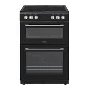 BELLING 60CM FREESTANDING ELECTRIC DOUBLE OVEN | BFSE61DOBK