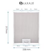 Luxair Metal Grease Filter 317mm x 258mm | MESHGRILL317X258