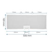 Luxair Metal Grease Filter 506mm x 189mm | MESHGRILL506X189 image